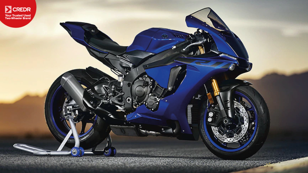 Yamaha YZF R1M bike