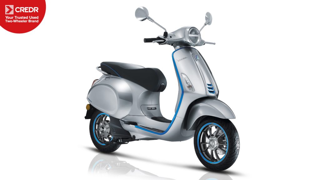 upcoming Vespa Elettrica scooty