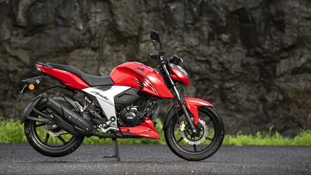  Best Bike in India-TVS Apache RTR 160 