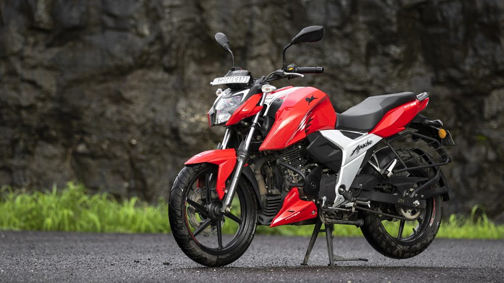  Best Bike in India-Apache RTR FI