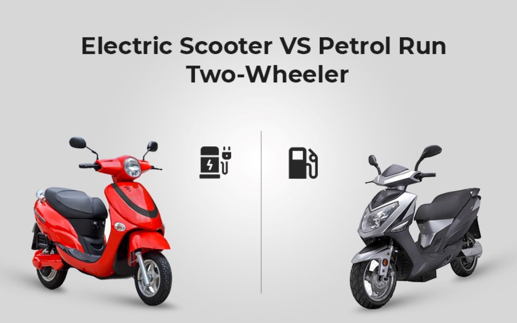 electric scooter vs petrol bike