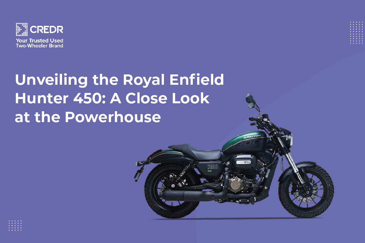 Unveiling the Royal Enfield Hunter 450