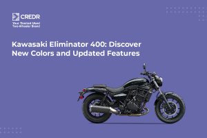Kawasaki Eliminator 400 with new colours and features