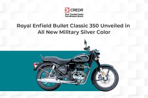 Royal Enfield Bullet 350 Unveiled in All New Military Silver Color